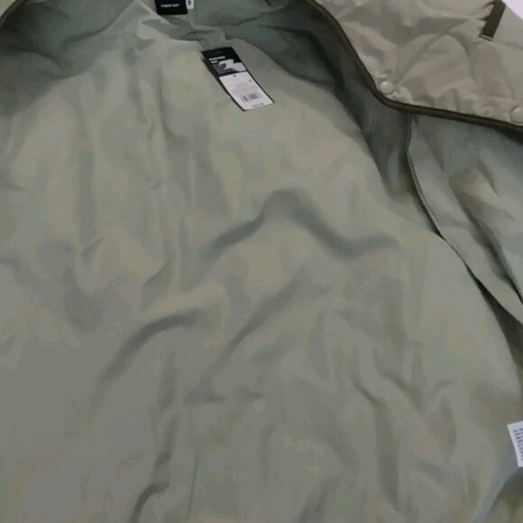 Original Use Green Sage Lightweight Quilted Shirt Jacket XL Pockets Front - Picture 6 of 12